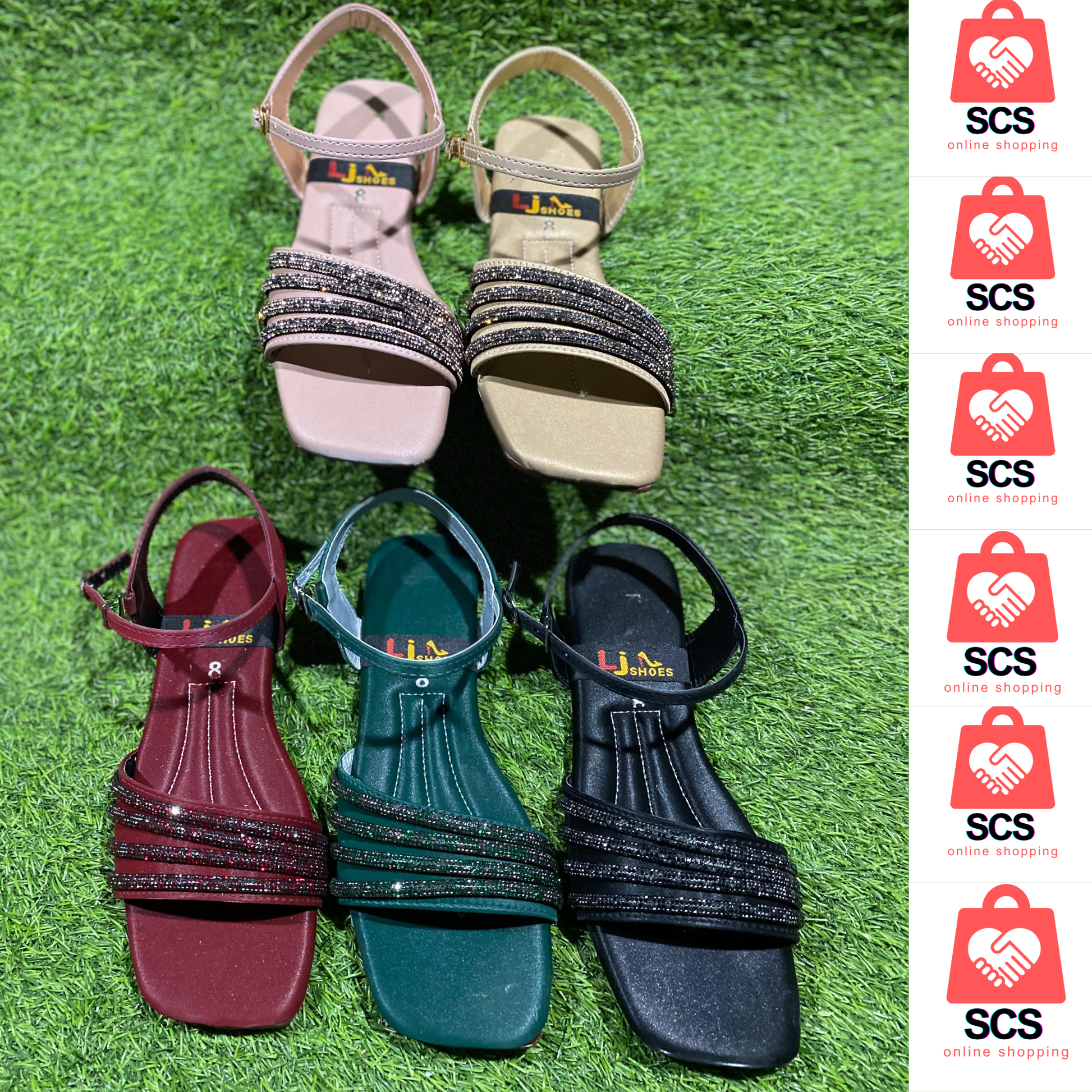 Trendy and comfortable flat sandals for women, perfect for casual wear, featuring a stylish design and durable material.