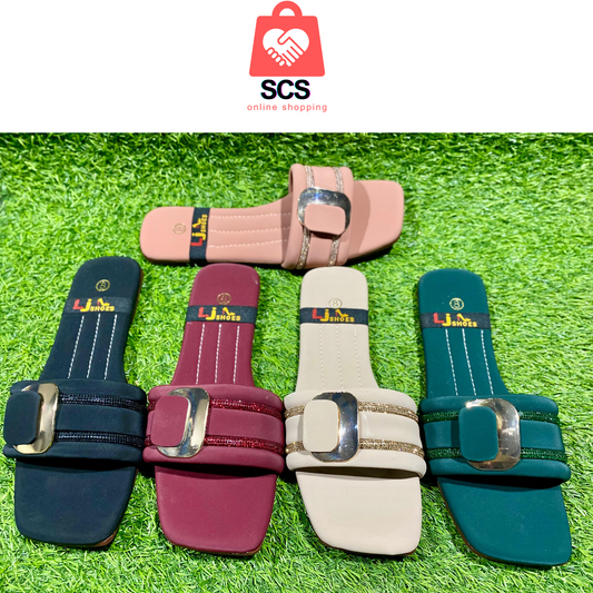 Stylish and comfortable women's sandals, perfect for casual and party wear, featuring a trendy design and durable material